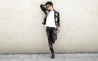 Abraham Mateo, Spanish singer, photoshoot, young Spanish stars