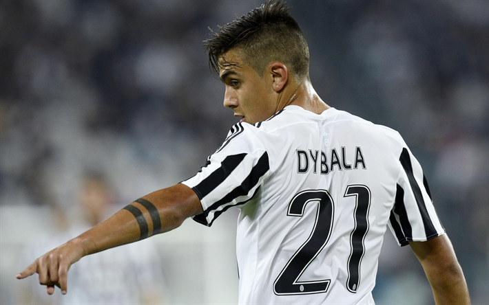 Paulo Dybala, 4k, Juventus, 21 sayı, İtalya, futbolcu, Arjantin