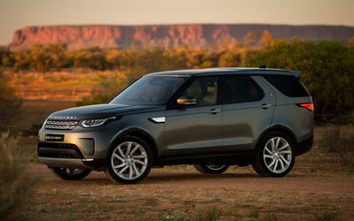 ランドローバーの発見, 4k, Suv, 2018両, offroad, 新たな発見, ランドローバー