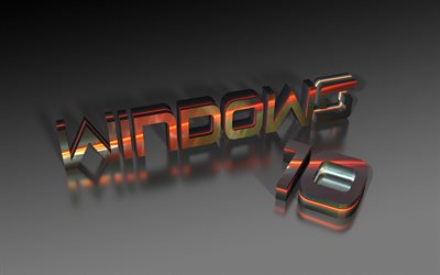windows 10, 3d-ziffern, art creative, microsoft
