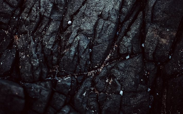 trama di roccia nera, trama di pietra nera, sfondo di pietra nera, trama di pietra