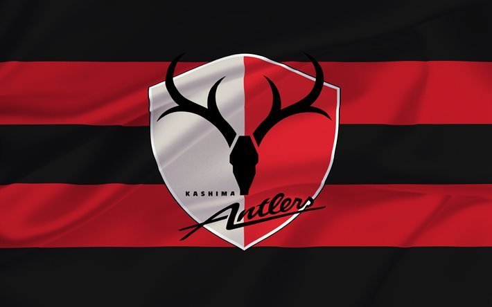 fotboll, Kashima Antlers FC, Japan, Kashima, Ibaraki, emblem Kashima Antlers, champion Japan