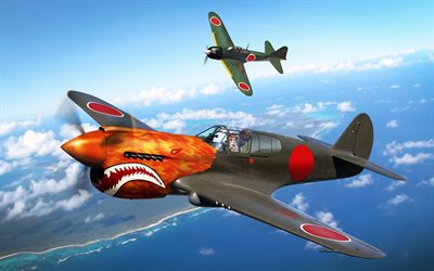 mitsubishi a6m zero, japanisches jagdflugzeug, weltkrieg, milit&#228;r-flugzeug