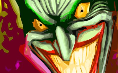 Jokeri, supervillain, art, luova