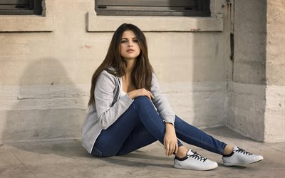 Selena Gomez, 4k, fotoğraf &#231;ekimi, g&#252;zellik, superstars, Amerikan şarkıcı