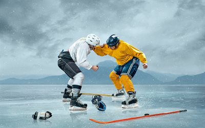 hockey, winter sports, ice, winter, hockey players, hockey concepts
