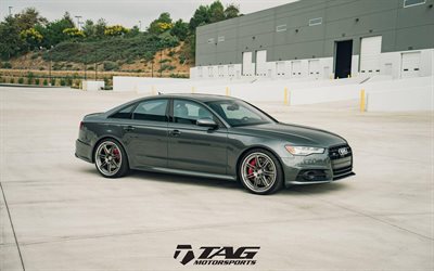 TAG Motorsports, tuning, Audi S6, 2018 cars, HRE Wheels, tunned S6, Audi