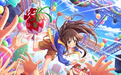 Minami Nitta, anime karakt&#228;rer, Den Idolmaster Cinderella Flickor, manga, Idolmaster