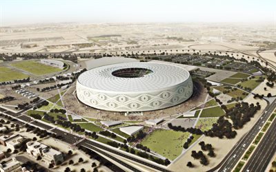 Al Thumama Stade, le Qatari stade de football, de nouveaux stades, au projet, &#224; Doha, Al Thumama, au Qatar, en 2022 la Coupe du Monde FIFA