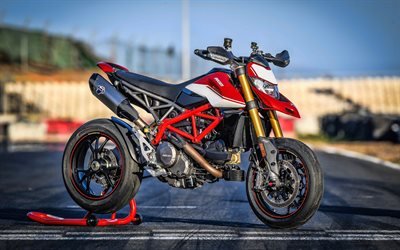 4k, ducati hypermotard 950 sp, raceway, 2019 bikes, superbikes, neue hypermotard, italienische motorr&#228;der, ducati