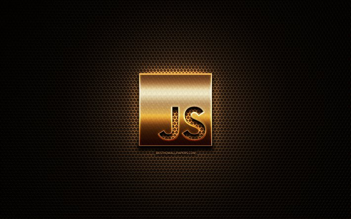 ダウンロード画像 Javascriptのグリッターロゴ プログラミング言語 グリッドの金属の背景 Javascript 創造 プログラミング言語の看板 Javascriptのロゴ フリー のピクチャを無料デスクトップの壁紙