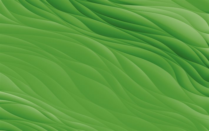 textura de gesso ondas verdes, 4k, fundo de ondas verdes, textura de gesso, textura de ondas, textura de ondas verdes