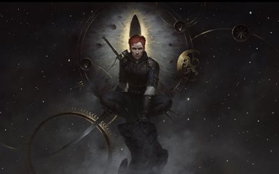 Gwent, The Witcher, arte criativa, personagens de Gwent, personagens de The Witcher, arte m&#237;stica, The Witcher Card Game