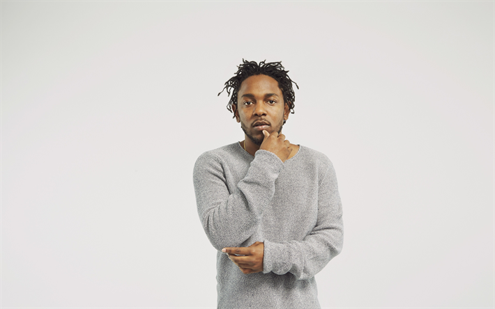 Kendrick Lamar, 4k, Amerikalı şarkıcı, s&#252;per, &#231;ocuklar, &#252;nl&#252;
