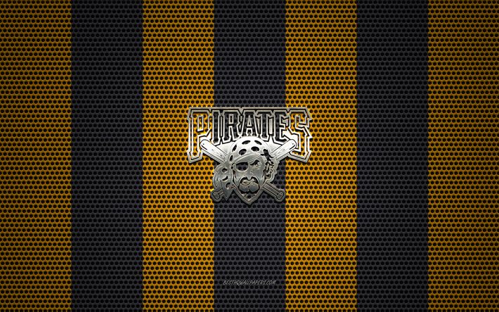 Download wallpapers Pittsburgh Pirates logo, American baseball club ...