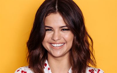 Selena Gomez, sourire, portrait, chanteuse am&#233;ricaine, photoshoot, mod&#232;le de mode