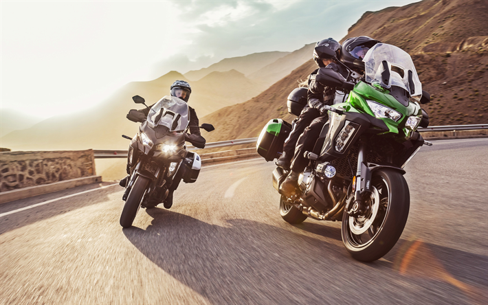 Kawasaki Versys 1000, 2019, viajante, motocicletas para viagens, nova Versys 1000, japon&#234;s motocicletas, Kawasaki