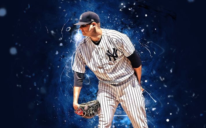 Download wallpapers Jordan Montgomery, 4k, MLB, New York Yankees ...