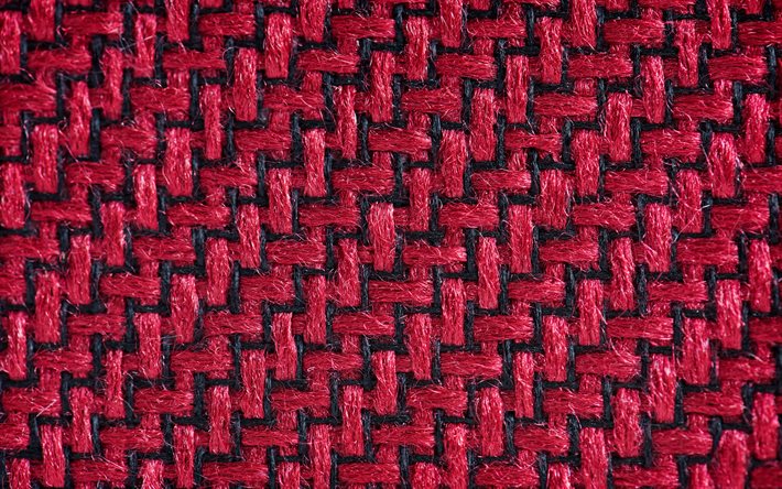 roxo tecelagem de fundo, 4k, vime texturas, vime padr&#245;es, roxo fundo de tela, tecido de texturas