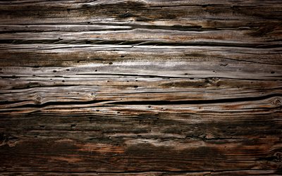 4k, de madera de textura horizontal, macro, marr&#243;n, de madera, antecedentes, fondos, texturas de madera, horizontal, madera patr&#243;n