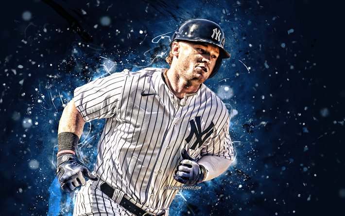 Download wallpapers Clint Frazier, 4k, MLB, New York Yankees ...