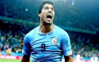 Luis Suarez, partida, Equipe uruguaia de futebol, jogadores de futebol, Suarez, Uruguai Equipe Nacional, futebol
