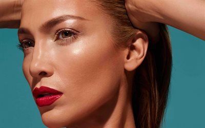 4k, Jennifer Lopez, 2018, Inglot, photoshoot, superstars, portrait