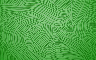 piedra verde de textura, de color verde yeso textura, la textura con adornos, ola verde de fondo