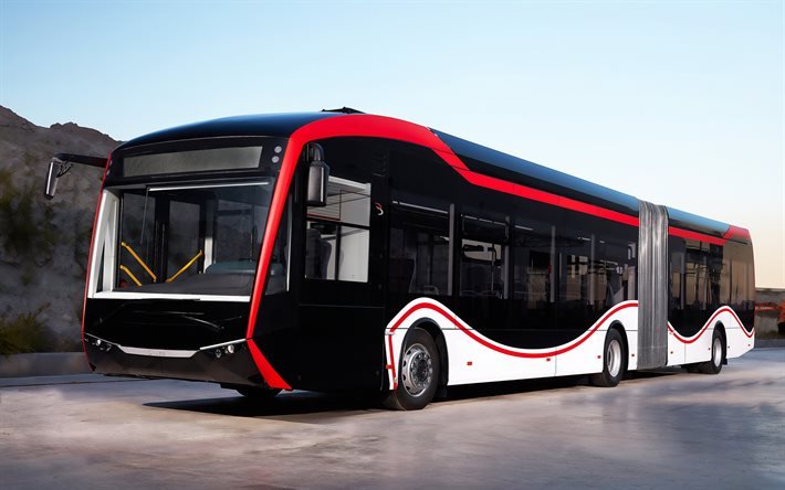 Bozankaya Sileo S18, 2021, bus de passagers, bus &#233;lectrique, voitures &#233;lectriques, transport de passagers, bus, Bozankaya