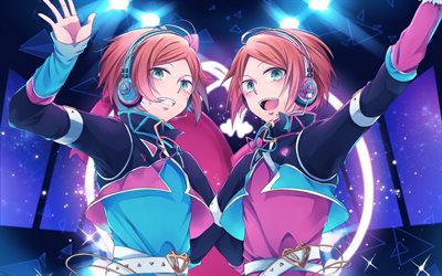 Ensemble Stars, main characters, anime characters, portrait