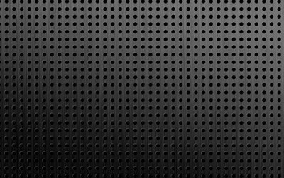 metal dotted texture, macro, metal grid pattern, black metal, metal textures, metal grid, metal backgrounds, metal grid background, grid patterns, black backgrounds