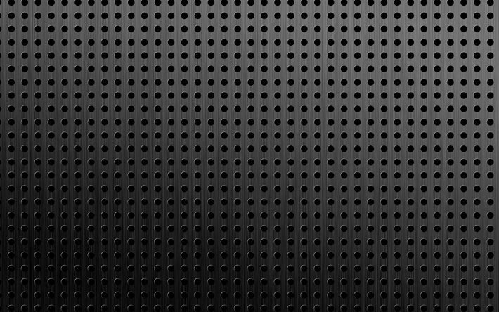 metal dotted texture, macro, metal grid pattern, black metal, metal textures, metal grid, metal backgrounds, metal grid background, grid patterns, black backgrounds