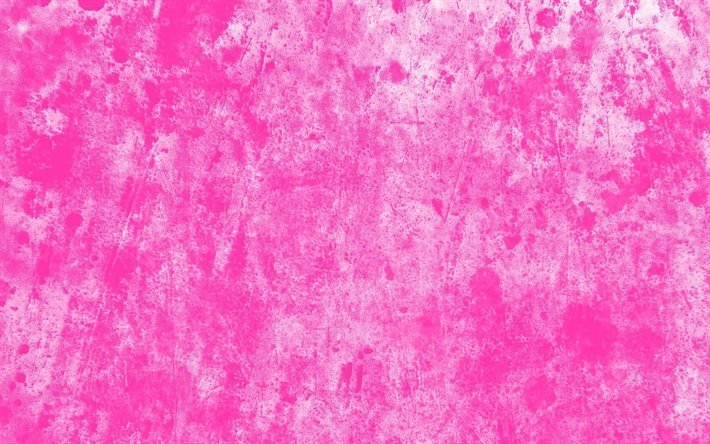 texture grunge rose, fond grunge cr&#233;atif, fond grunge rose, texture de peinture rose