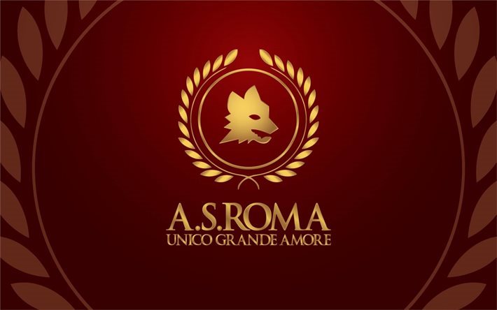 COMO Roma, F&#250;tbol, Italia, Serie a, Roma logotipo