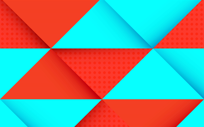 4k, rhombuses, geometry, strips, abstract material, art, lollipop, android