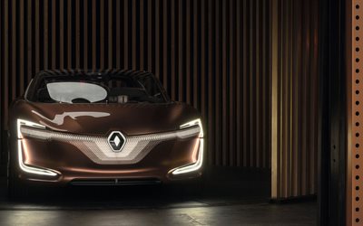 4k, Renault Symbioz Autonomous EV Concept, 2017 cars, supercars
