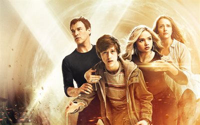 4k, The Gifted, poster, TV series, 2017 movie, Stephen Moyer, Amy Acker, Natalie Alyn Lind