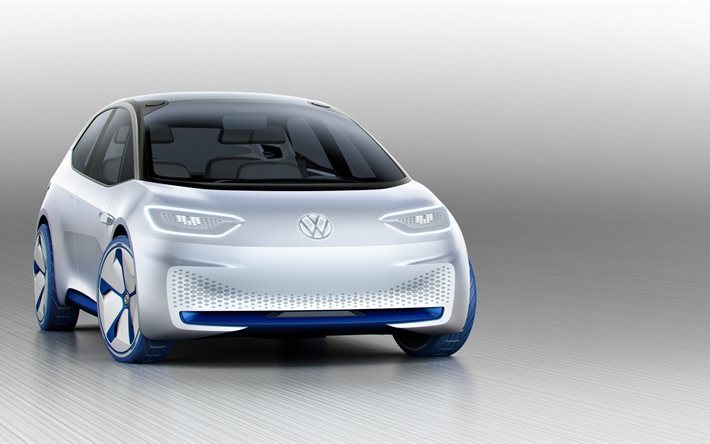 Volkswagen ID, 2017, la nuova Volkswagen, auto elettrica, auto 2017