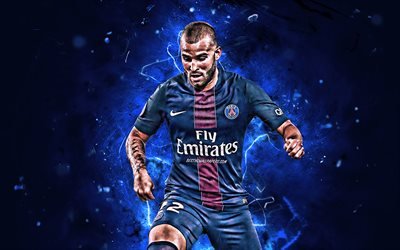 Jese Rodriguez, forward, Paris Saint-Germain, Ligue 1, spanish footballers, PSG FC, Jese Rodriguez Ruiz, neon lights, soccer, creative