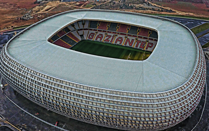 Gaziantep Arena, New Gaziantep Stadium, Gaziantepspor Stadium, Modern Sports Arena, Turkish Football Stadium, Gaziantep, Turkey