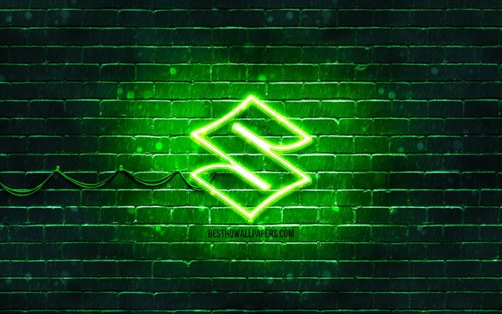 شعار سوزوكي الأخضر, 4 ك, لبنة خضراء, شعار سوزوكي, ماركات السيارات, شعار سوزوكي نيون, سوزوكي