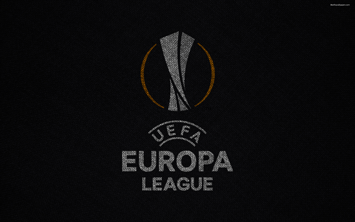 4k, Liga Europa, novo logotipo, novo emblema, futebol, torneio de futebol, Europa
