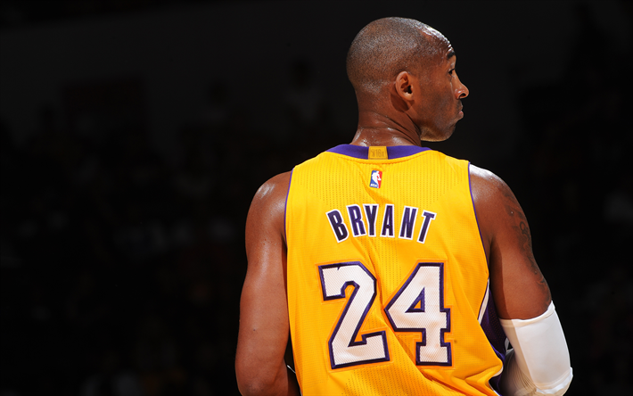 Kobe Bryant, Los Angeles Lakers, basket, 4k, NBA, Amerikansk basketspelare, USA