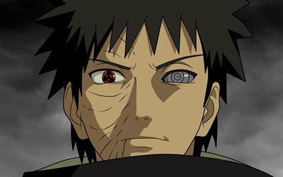 Obito Uchiha, 4k, personagens de anime, manga, Naruto