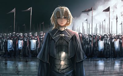 Ruler, warriors, Jeanne d Arc, Fate Apocrypha, Fate Grand Order, Alter, manga, Fate Series, TYPE-MOON