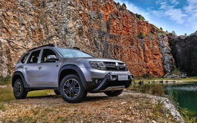 Renault Duster GoPro, 4k, offroad, 2019 auto, Suv, 2019 Renault Duster, le auto francesi, Renault