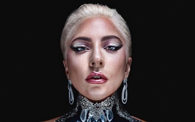 Lady Gaga, アメリカの歌手, 肖像, 驚, 化粧, アメリカの著名な歌手, 人気歌手, Stefani Joanne-アンジェリーナGermanotta