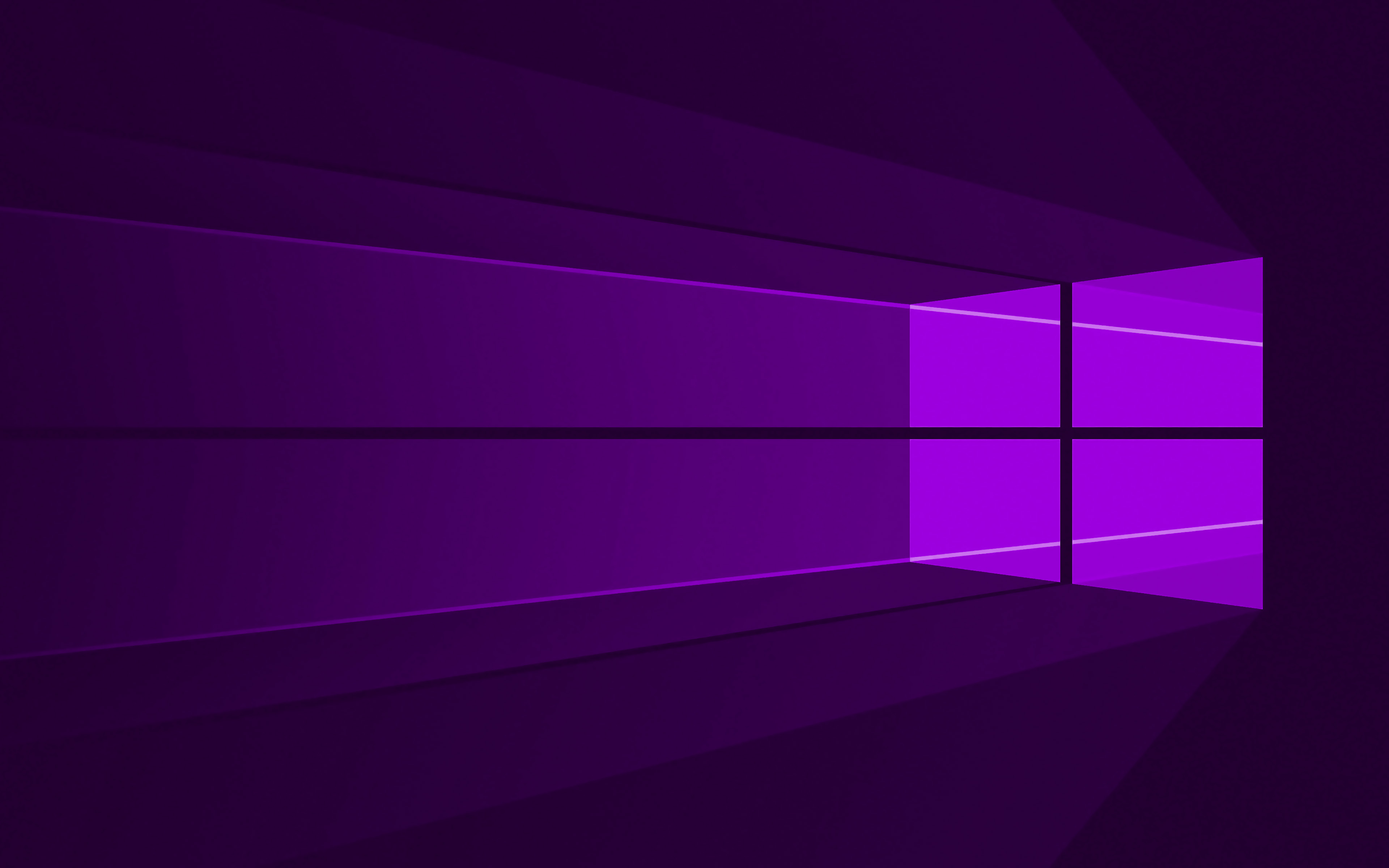 Download wallpapers Windows 10 violet logo, 4k, minimal, OS, violet ...