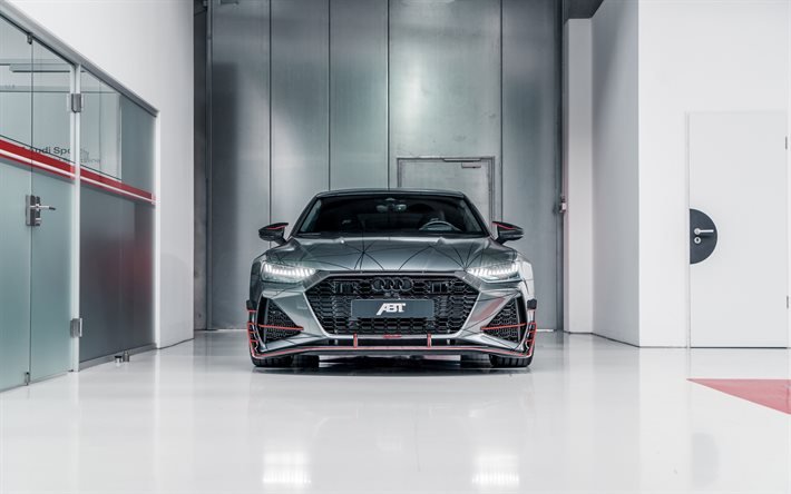 4k, ABT RS7-R, front view, supercars, 2020 cars, tuning, ABT Sportsline, Audi RS7 Sportback, german cars, Audi