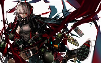 W, bataille, ArKnights, manga, personnages ArKnights, protagoniste, W ArKnights